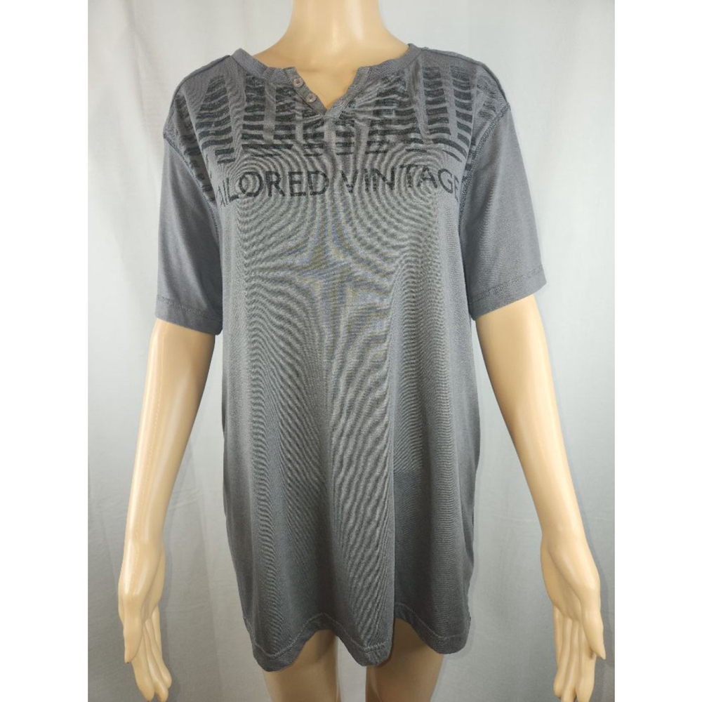 Bauhaus | Mens | Tee Shirt | Short Sleeve | Gray | Size XL